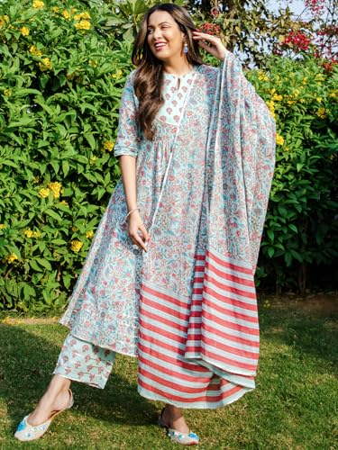 Libas Women's Cotton Kurta Sets - Authentic Libas Clothing | UrbanThreads - Image 5