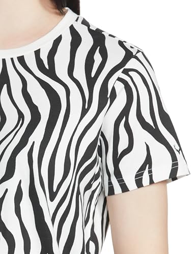 Allen Solly Women Cotton Regular Fit All Over Print T-Shirt - Image 5