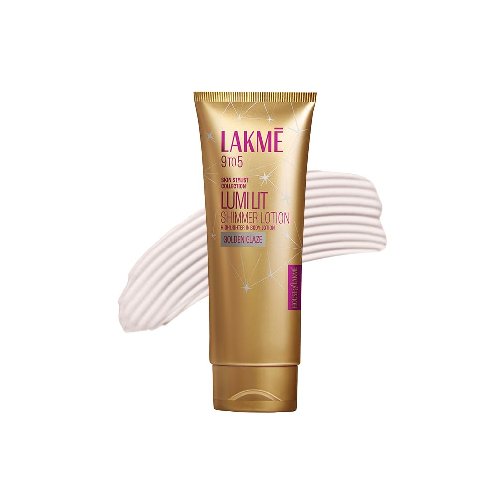 Lakme Lumi Lit Highlighter Body Lotion Gold 100g