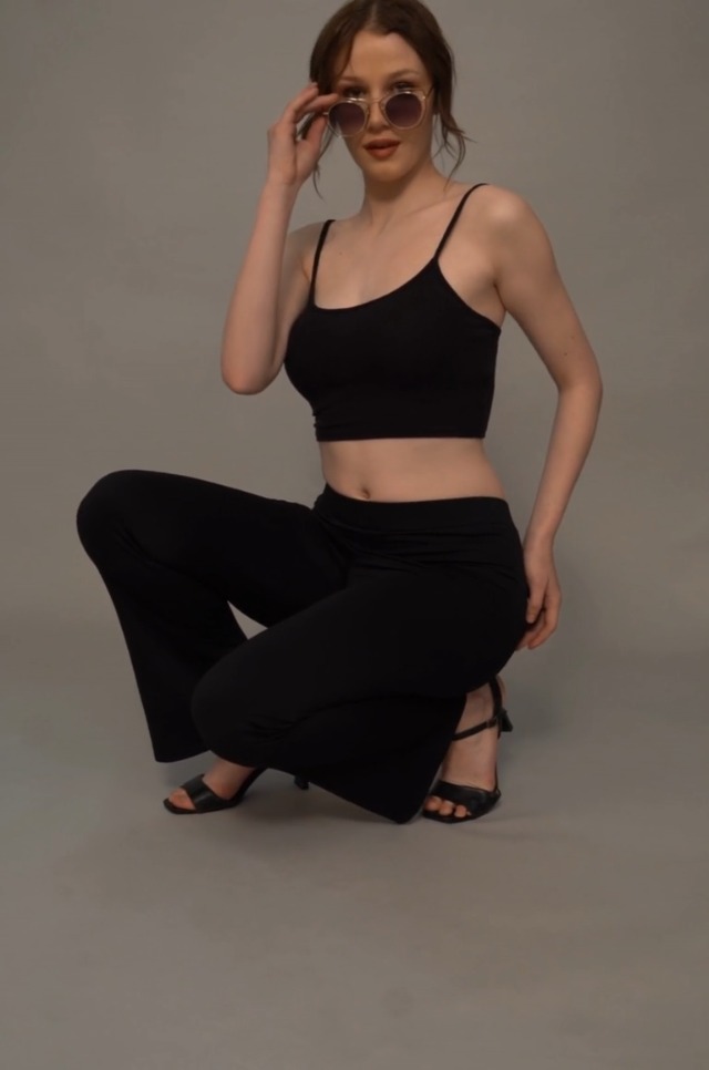 Leriya Fashion Women's Western Stretchable Trousers | Lightweight Lycra Long Trousers for Girls | Sw - Authentic Leriya Fashion | UrbanThreads - Image 3