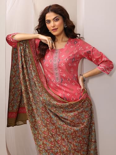 Libas Printed Cotton Kurta Set - Stylish Ethnic Wear | UrbanThreads.in - Image 3