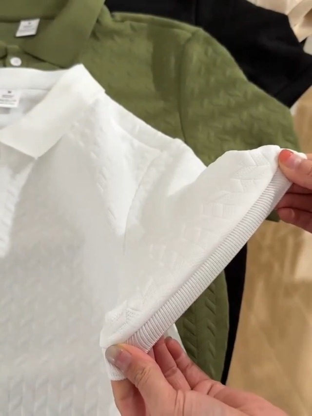 Trillion Jaqquard Men's Polo T Shirt for Men (Polyester Blend | Regular Fit) (Pack of 2) - Authentic Trillion Clothing | UrbanThreads - Image 3