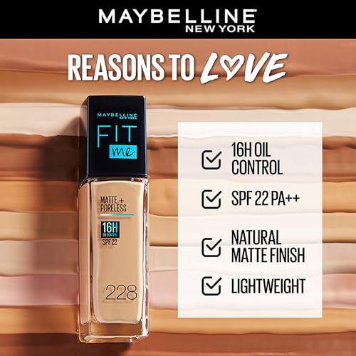 Maybelline Liquid Foundation All Skin Types Matte Finish SPF - Image 5
