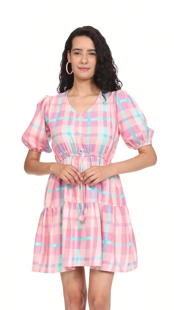 Leriya Fashion Women Rayon Casual Wear Western Maxi Dress Gown for Girl/Women/Ladies - Authentic Leriya Clothing | UrbanThreads - Image 3