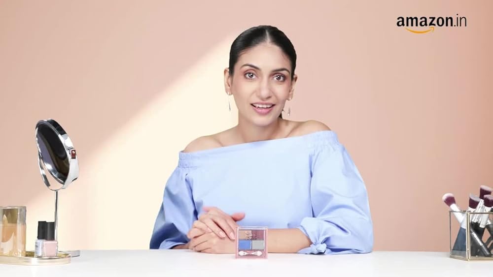 Lakme 9 to 5 Eye Color Quartet Eye Shadow Desert Rose 7g - Image 3