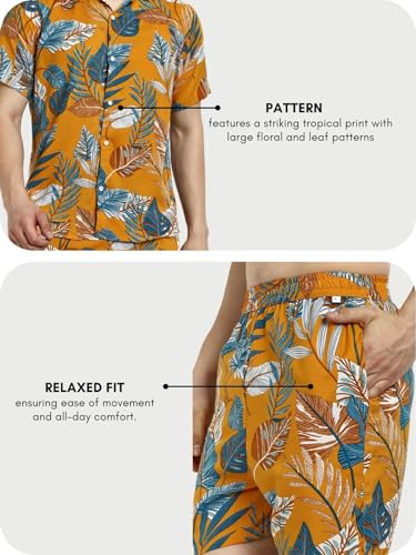 Leriya Fashion Co Ord Set for Men | Trendy Night Dress for Boys | T-Shirt and Shorts Combo for Loung - Authentic Leriya Clothing | UrbanThreads - Image 5