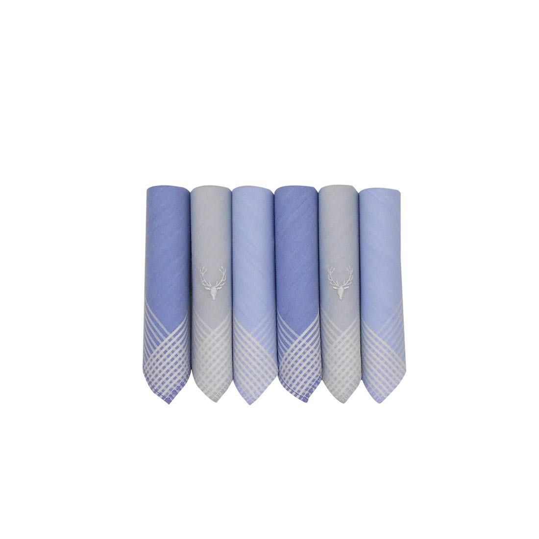 Allen Solly Men's Cotton Pastel Handkerchief Pack of 6