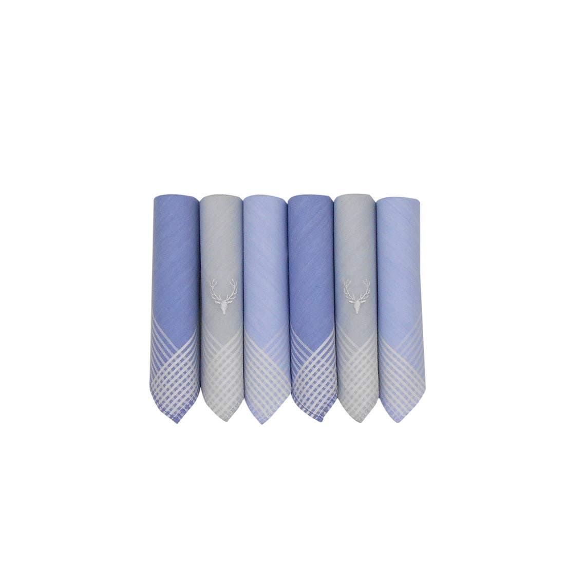 Allen Solly Men's Cotton Pastel Handkerchief Pack of 6