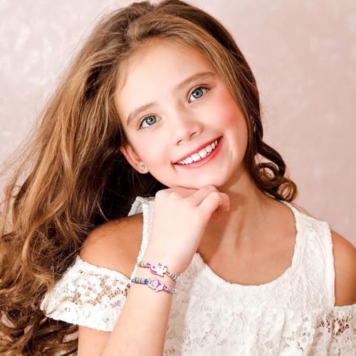 Shining Diva 12PCS Stylish Bracelets for Girls Kids - Image 5