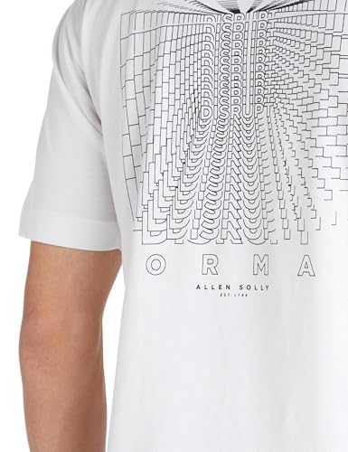 Allen Solly Men Cotton Regular Fit Drop Shoulder T-shirt - Image 4