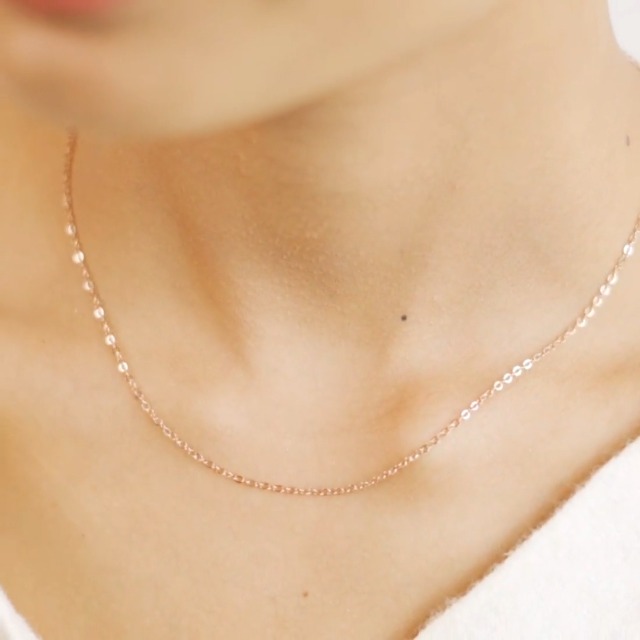 ZAVYA 925 Sterling Silver Designer Sleek Rose Gold Plated Adjustable Chain Necklace | Gift for Women - Authentic ZAVYA Accessories | UrbanThreads - Image 4