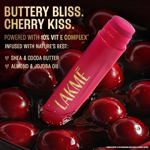 Lakme Cherry Lip Love Tinted Lip Balm with SPF - Image 5