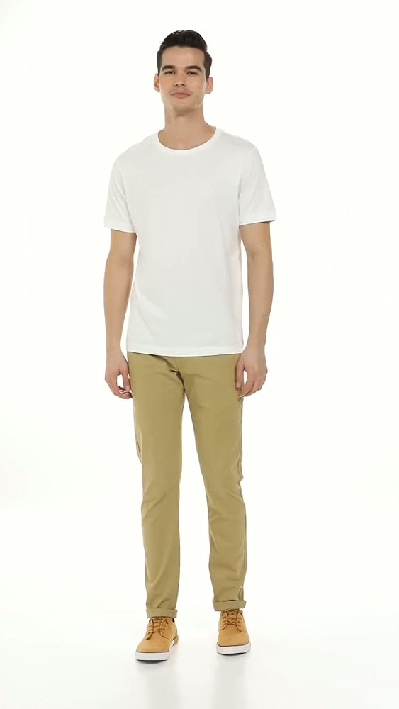 Peter England Slim Fit Chinos - Image 3