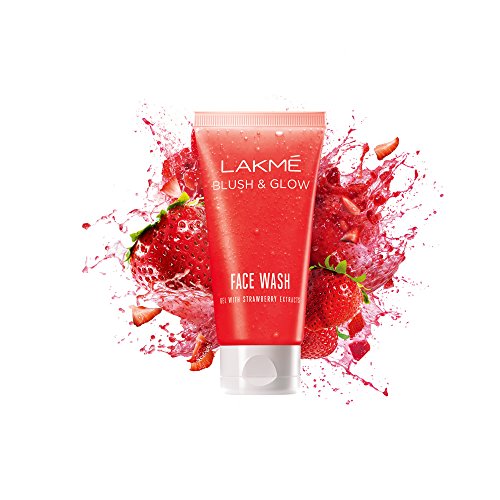 LAKMÉ Clean Up Blush & Glow Face Wash Strawberry 50g - Image 4