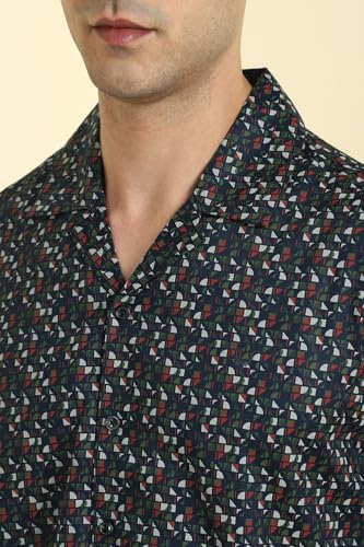 Allen Solly Men's Cotton Classic Fit Resort Collar Shirt - Image 5