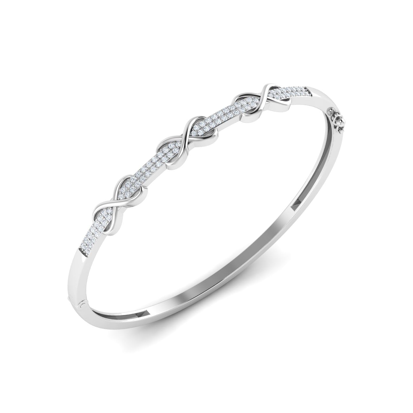 Lords Jewels 92.5 Silver Bracelet for Women & Girls