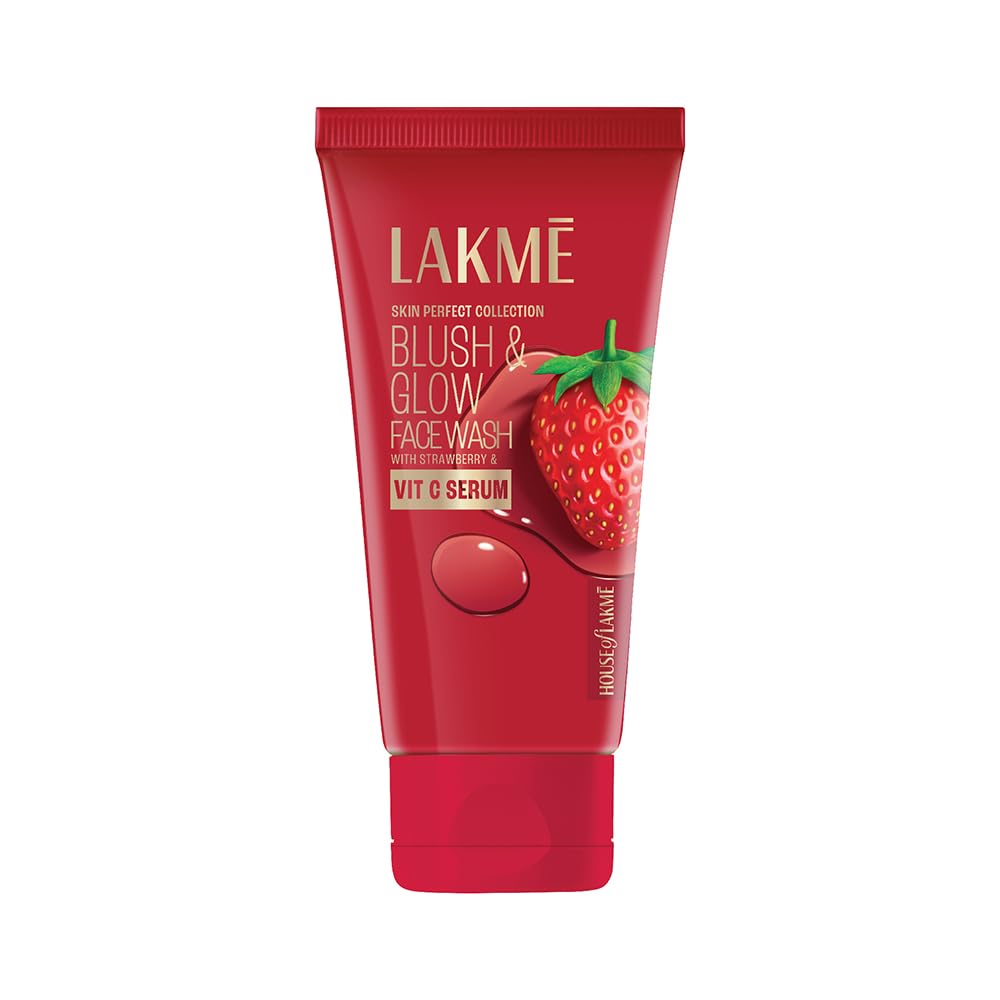 Lakmé Blush & Glow Vitamin C Face Wash Strawberry Infusion