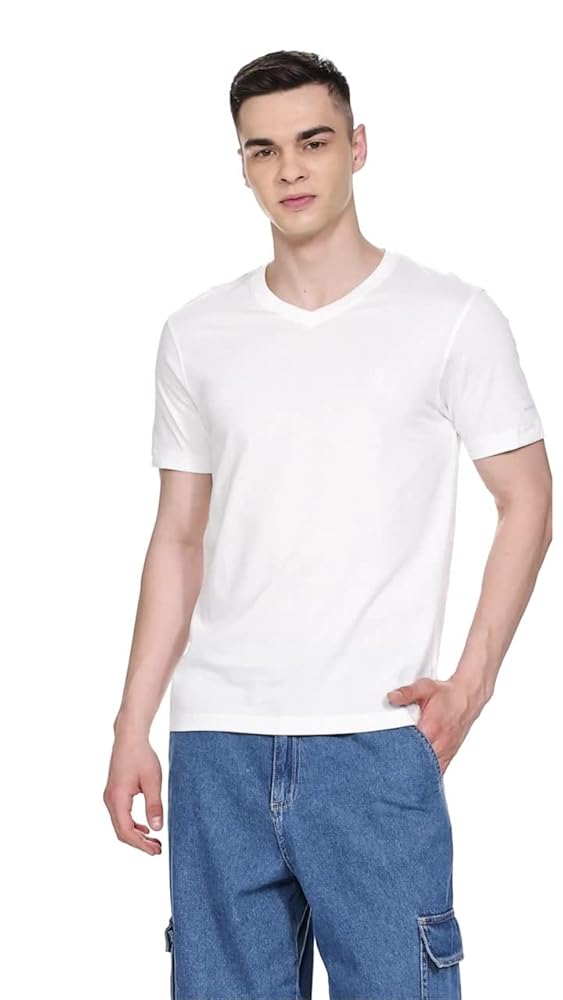 Van Heusen Men's Regular fit T-Shirt - Authentic Van Clothing | UrbanThreads - Image 3