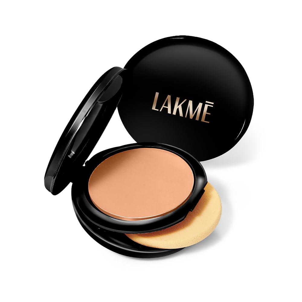 Lakme Absolute White Intense Wet and Dry Compact Almond Honey 9g