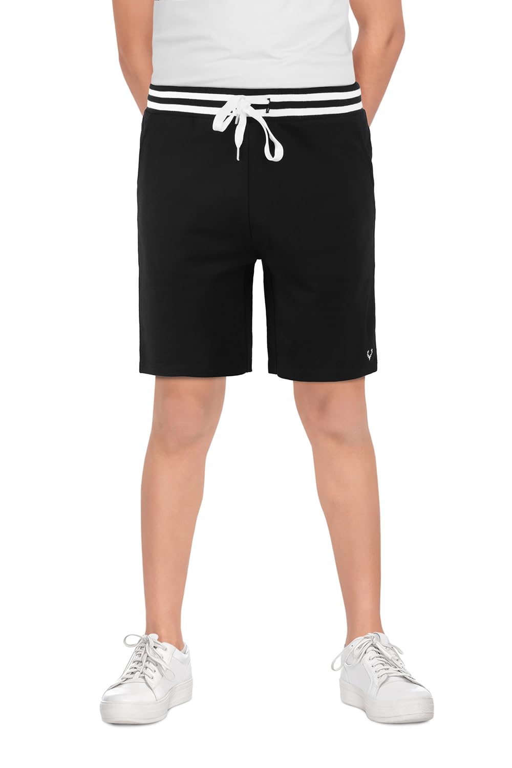 Allen Solly Boys Solid Shorts with Rib