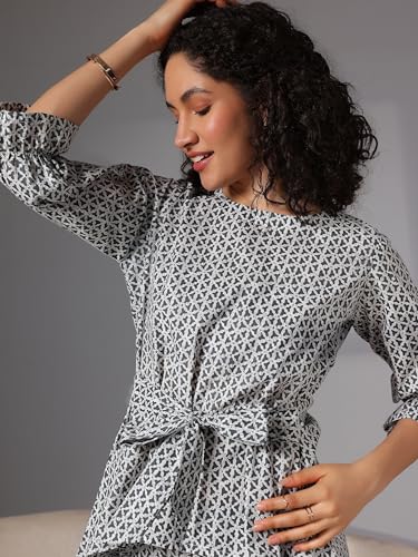 Libas Womens Printed Cotton Night Suit Set for Women - Authentic Libas Clothing | UrbanThreads - Image 5