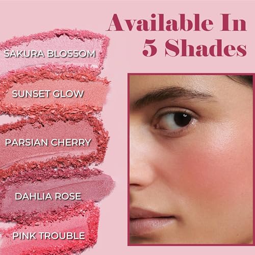 Insight Cosmetics Baked Blush Multi Shimmer Blusher Palette - Image 5