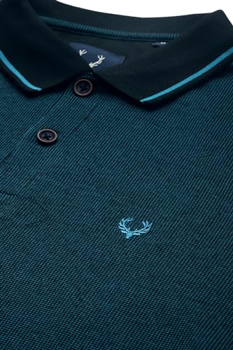 Allen Solly Men's Cotton Solid Regular Fit Polo Shirt - Image 3