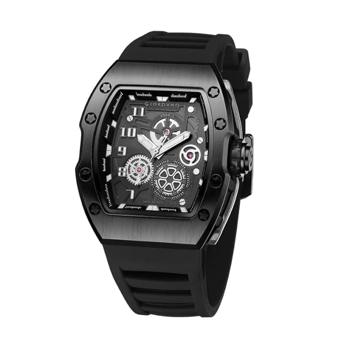 Giordano Mechanical-Look Watch Sporty Style Date