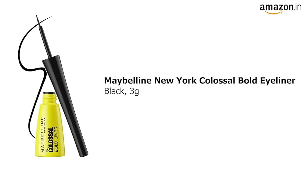 Maybelline Colossal Bold Liner Black Smudge-proof Waterproof - Image 3