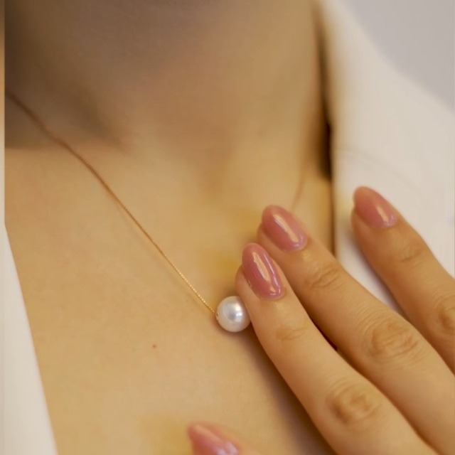 ZAVYA 925 Sterling Silver Rose Gold Plated Pearl Jewellery Set - Image 3