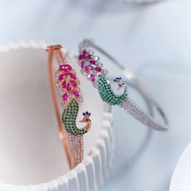 ZAVYA 925 Sterling Silver Rhodium Plating Bracelet for Women - Image 4