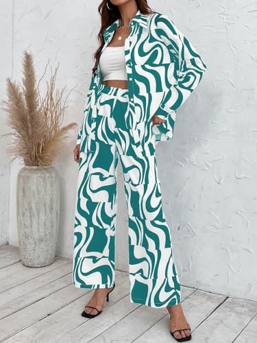 Leriya Fashion Ethnic Co Ord Set || Frenchy Striped & Geo Print Co-Ord Set for Women | Casual Wear f - Authentic Leriya Fashion | UrbanThreads - Image 5