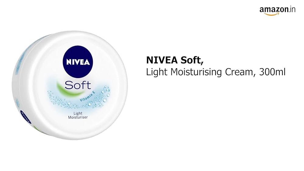 NIVEA Soft Lightweight Moisturizer 300ml - Image 3
