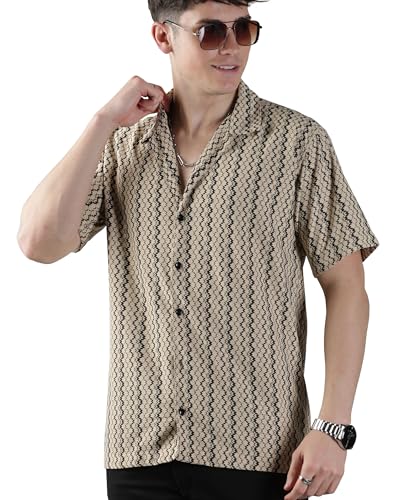 Urban Buccachi Men's Full Sleeve Cotton Shirt | Regular Fit Casual & Formal Shirt for Men with Patch - Authentic Urban Clothing | UrbanThreads - Image 2