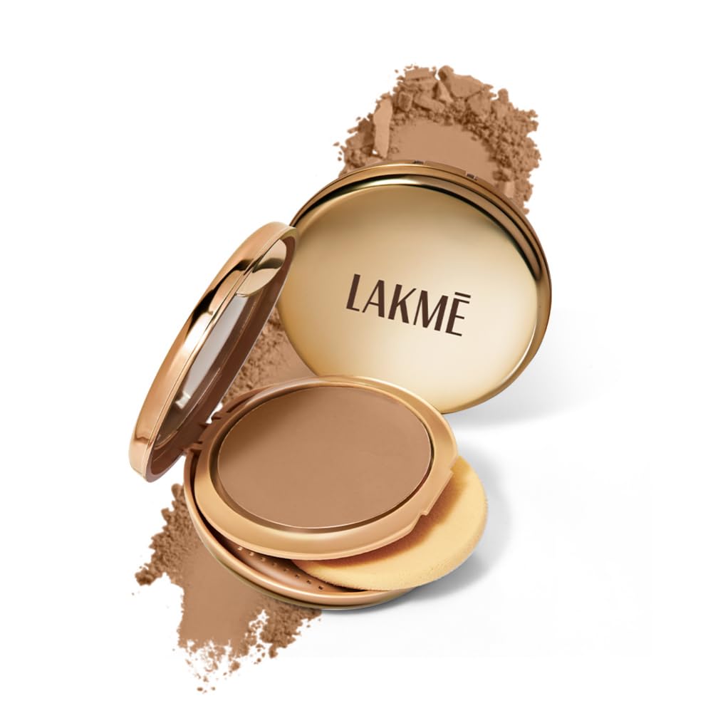 Lakmé 9to5 Dual Finish Compact Almond 34
