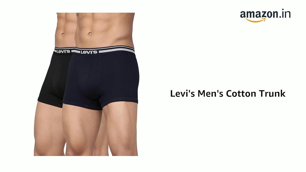 Levi's Men's Cotton Classic Regular Fit Solid Trunk - Image 3