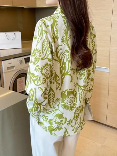 Leriya Fashion Women's Crepe Regular Fit Top Korean Style Long Sleeve Oversized Button Down | Workwe - Authentic Leriya Clothing | UrbanThreads - Image 5