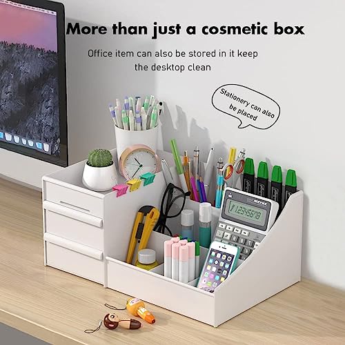 KASIVA Makeup Organizer Stand Desk Storage Box - Image 4