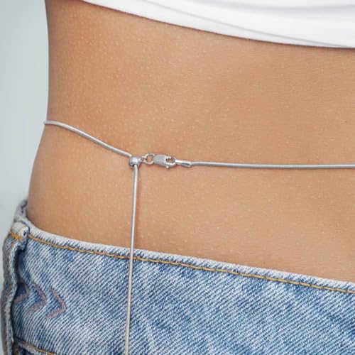 ZAVYA 925 Sterling Silver Waist Chain | Majestic Women Waist Chain | With Certificate of Authenticit - Authentic ZAVYA Fashion | UrbanThreads - Image 4
