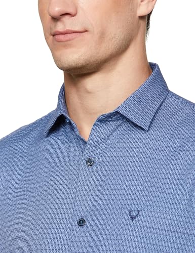 Allen Solly Men Cotton Blend Regular Fit Casual Shirt - Image 4