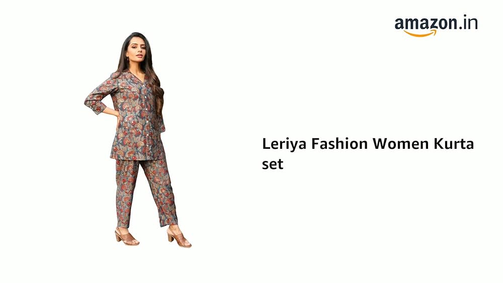 Leriya Fashion Ethnic Co Ord Set For Women | Western Co-ord Set For Women | Formal Co Ord Set For Wo - Authentic Leriya Fashion | UrbanThreads - Image 3