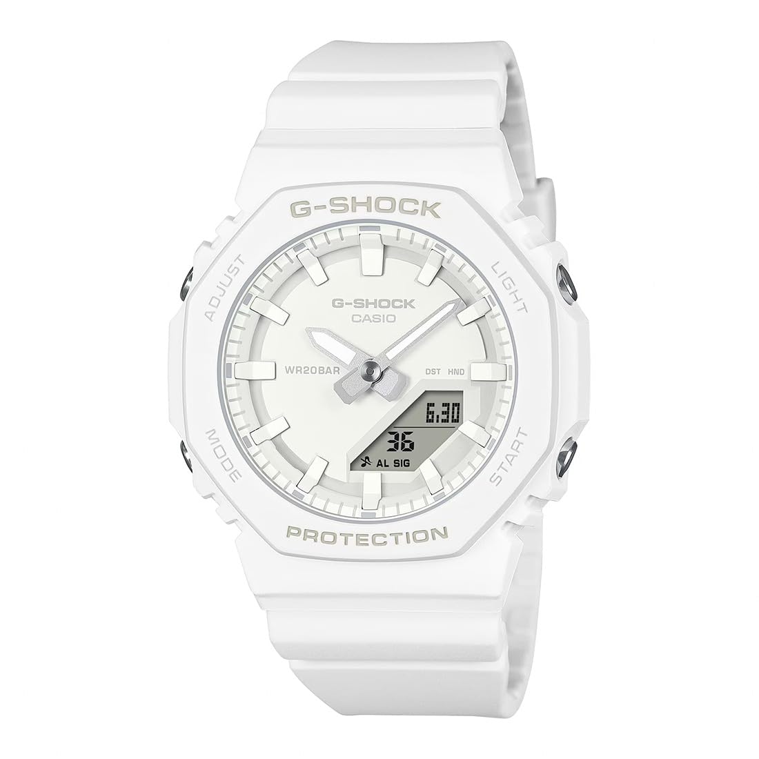Casio G-Shock GMA-P2100-7ADR White Analog-Digital Women's Watch