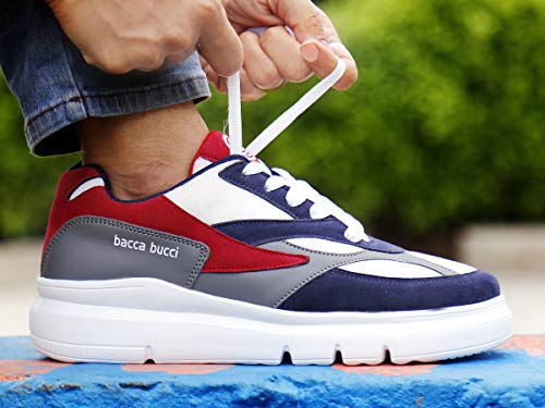 Bacca Bucci Men Lace Up Running Shoes - Authentic Bacca Footwear | UrbanThreads - Image 5