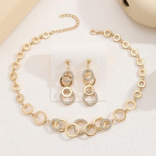 Shining Diva Fancy Necklace Jewellery Set for Women - Image 4