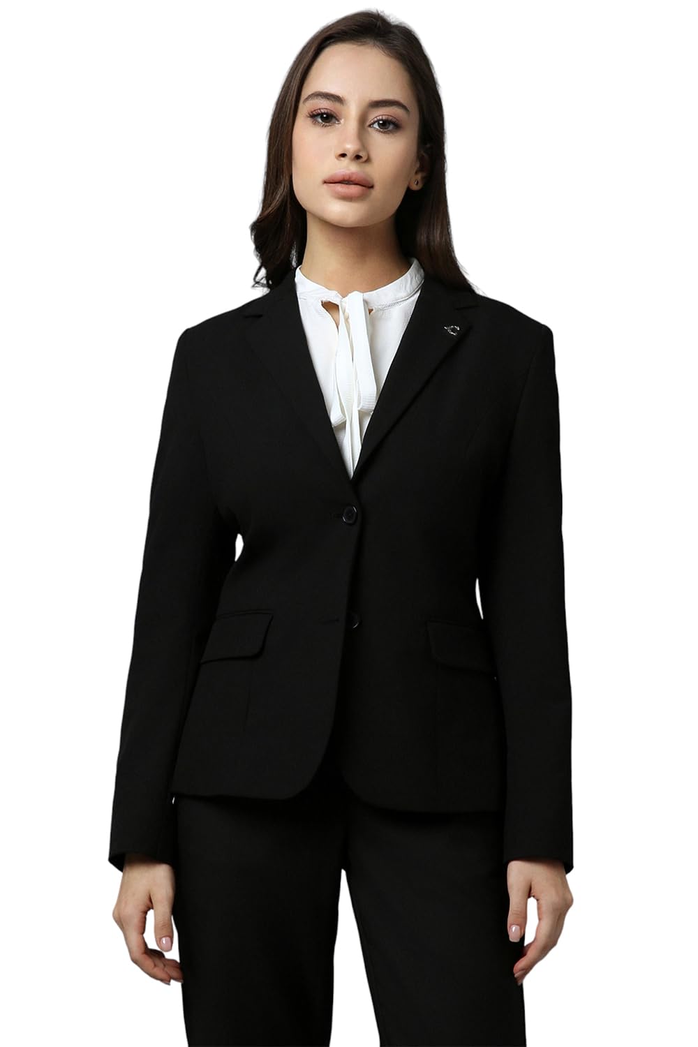 Allen Solly Women's A-Line Coat Regular Blazer