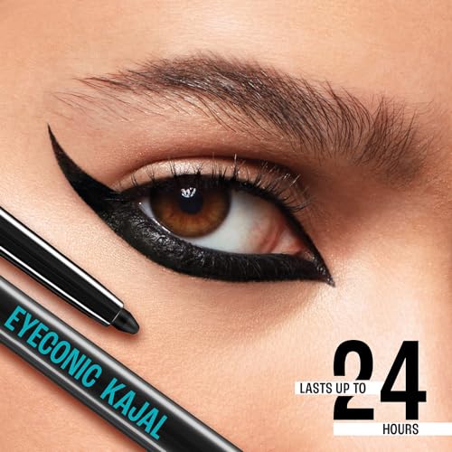 Lakmé Eyeconic Kajal Twin Pack Deep Black Smudge-Proof - Image 5