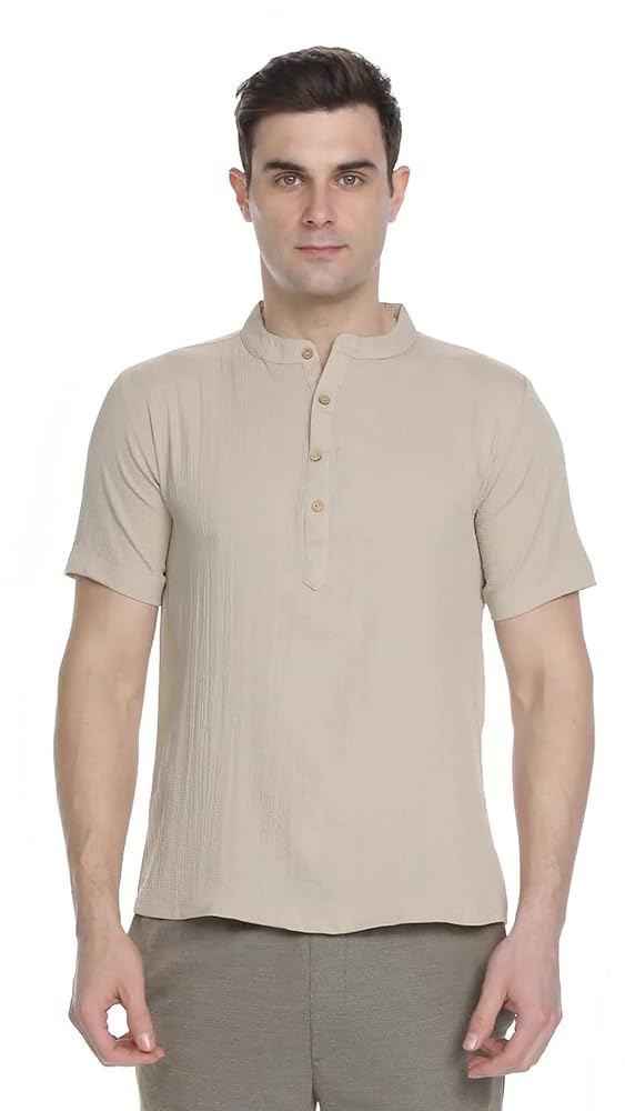 UrbanThreads: Men's Half Sleeve Tee - Stylish Comfort, Plus Sizes! - Image 3