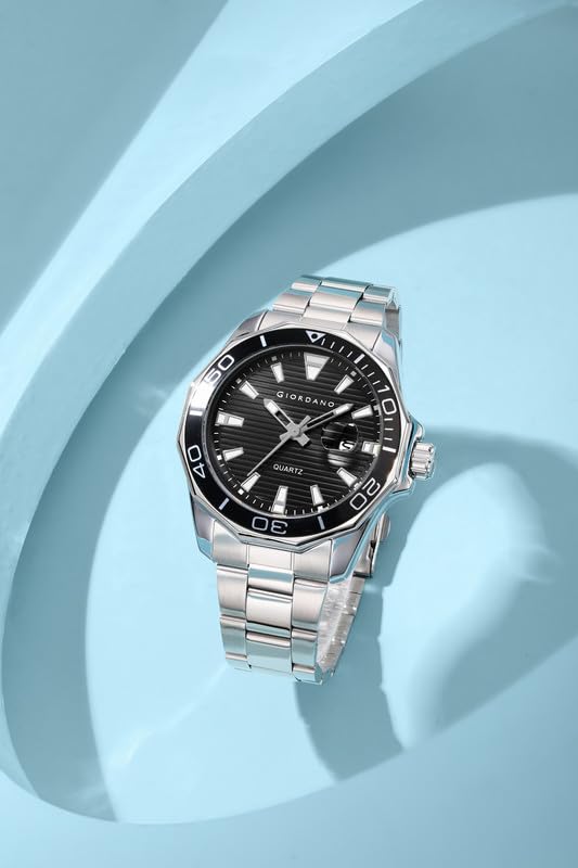 Giordano Stainless Steel Analog Watch Men Sporty Design - Image 5