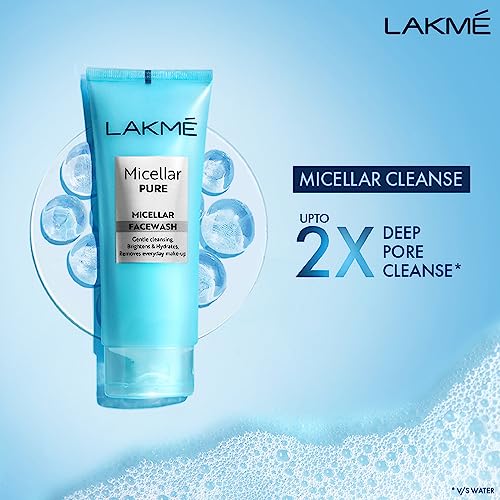Lakme Micellar Pure Facewash Deep Pore Cleanse - Image 5