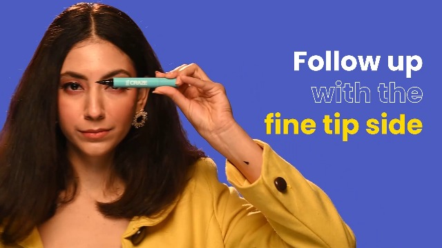 SWISS BEAUTY 2-in-1 Gel Semi-Matte Eyeliner with Wing Stamp - Image 3